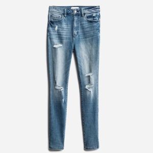 Studio Blue Paloma Distressed High Rise Skinny Jeans